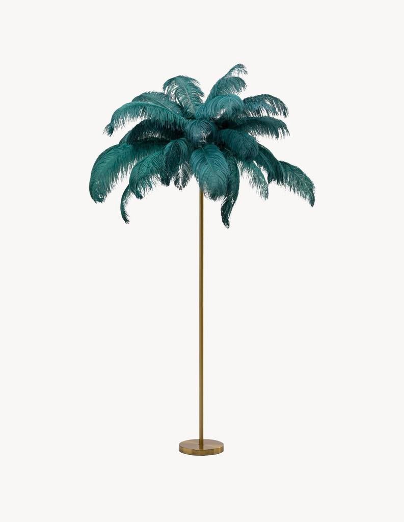 Kare Design struisvogel vloerlamp, Ophalen, Chique, eclectisch, bourgondisch, Overige materialen, Zo goed als nieuw