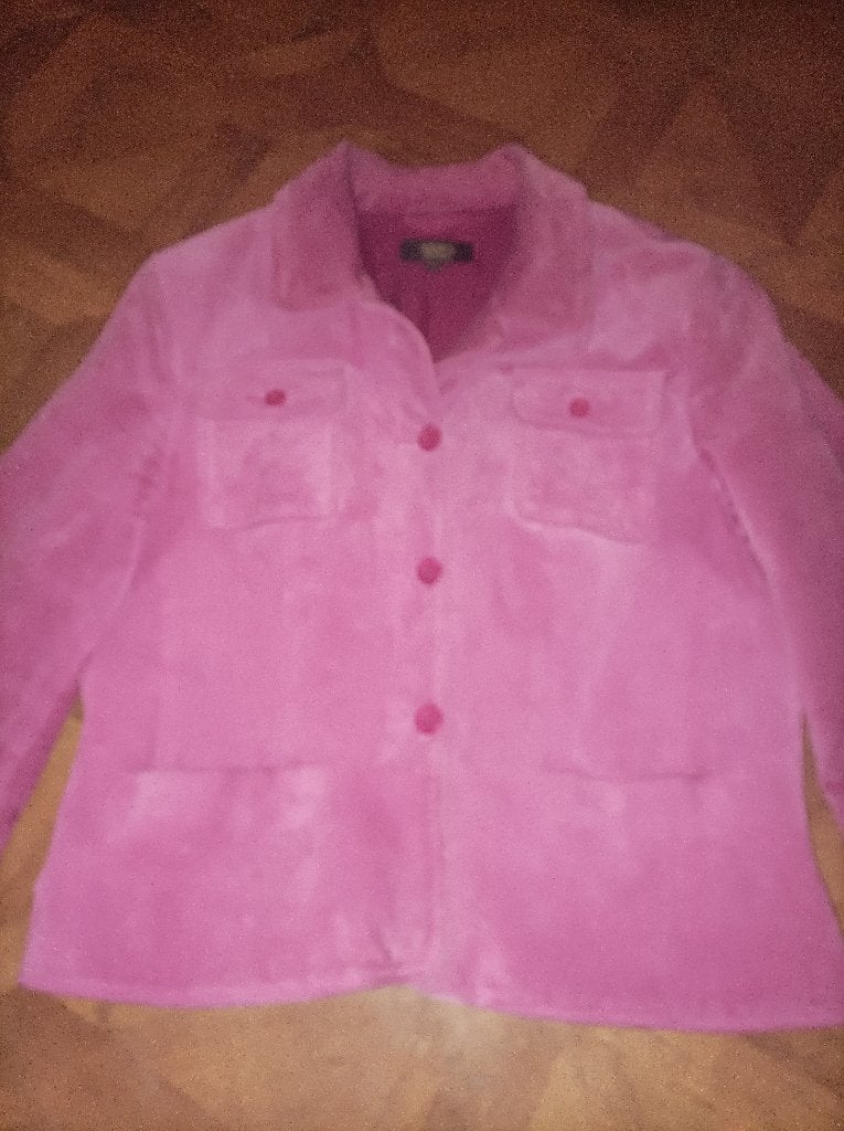 Arma leren jas maat M roze, Ophalen of Verzenden, Zo goed als nieuw, Maat 38/40 (M), Roze