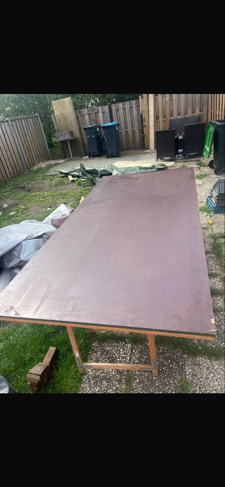 Houten platen - Betonplex en Multiplex, Doe-het-zelf en Verbouw, Ophalen, Gebruikt, Betonplex, 20 tot 50 mm
