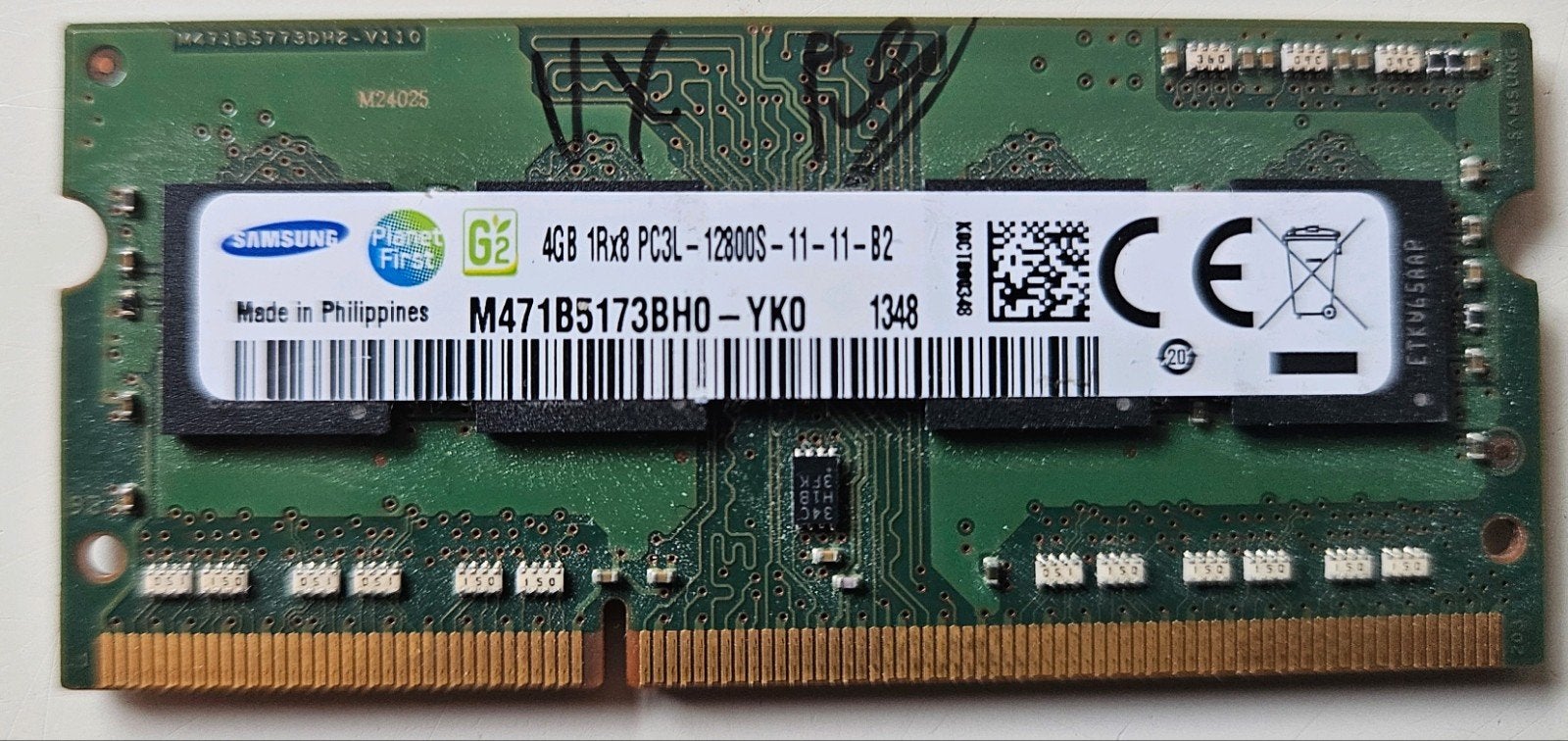 4GB SODIMM DDR3, DDR3, Ophalen of Verzenden, Zo goed als nieuw, Laptop