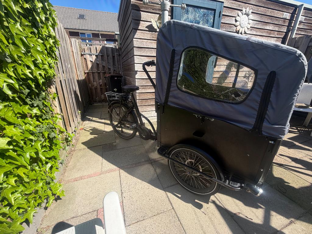 Elektrische Bakfiets troy voque, Overige merken, 4 kinderen of meer, Gebruikt, Elektrisch