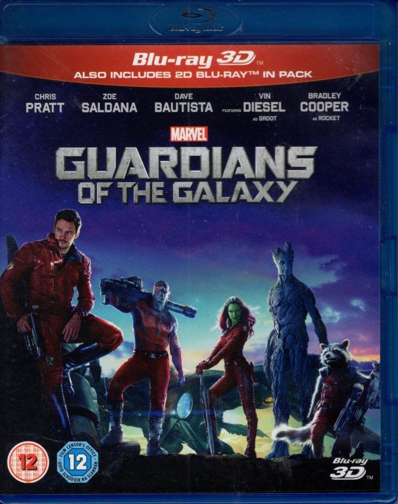 Guardians of the Galaxy - alleen bluray - lees, Engels, Verzenden, Engels, Zo goed als nieuw
