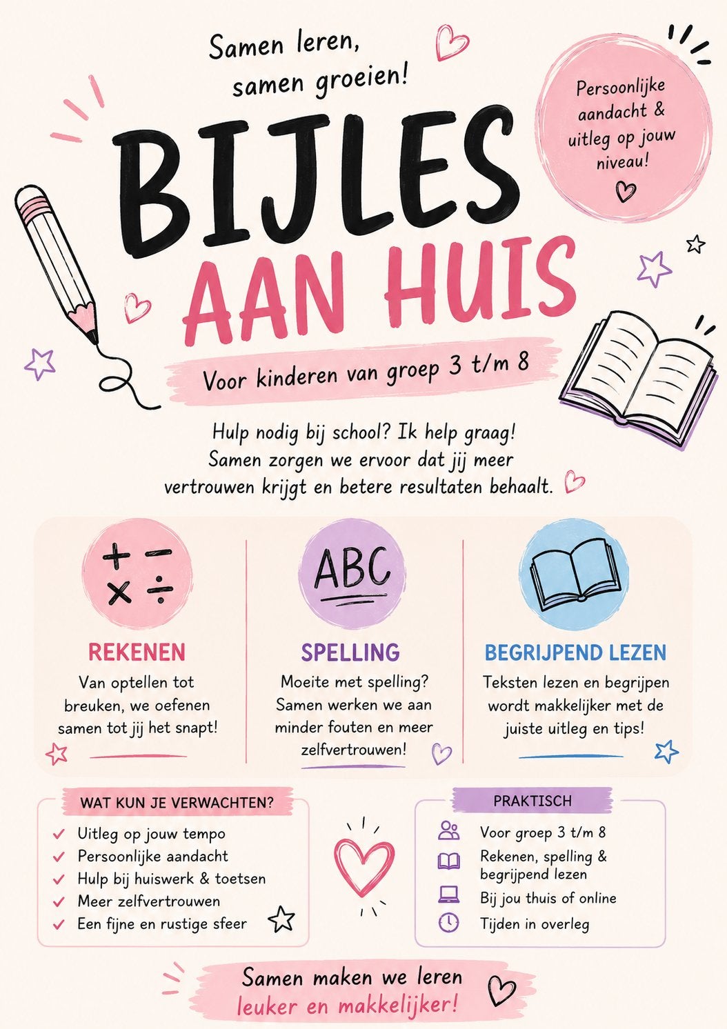 Bijles aan huis!, Overige vormen