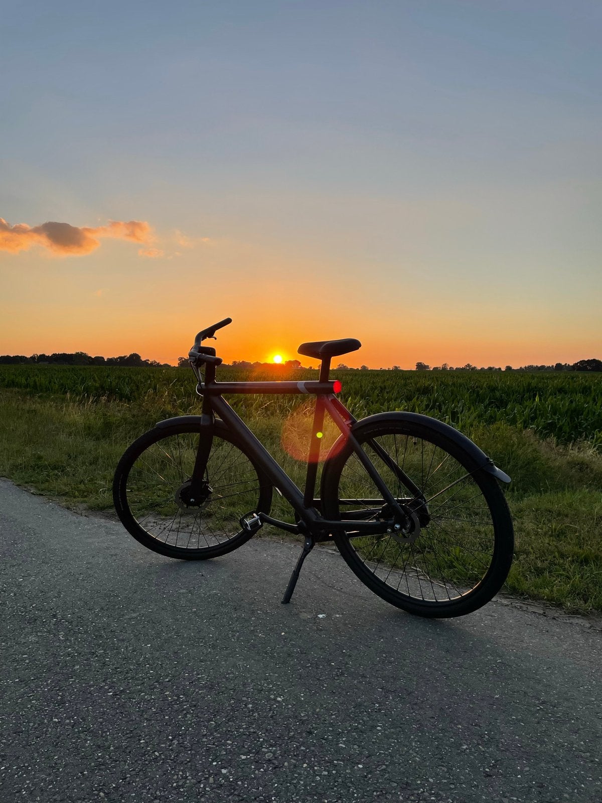 VanMoof S3 Zwart, Gebruikt, Versnellingen, 57 tot 61 cm, Schijfrem