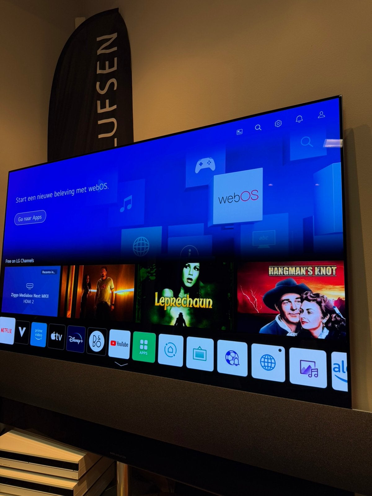Beovision Eclipse 65 MK2 Oled bang olufsen b&o, Overige merken, Ophalen of Verzenden, Zo goed als nieuw, 100 cm of meer