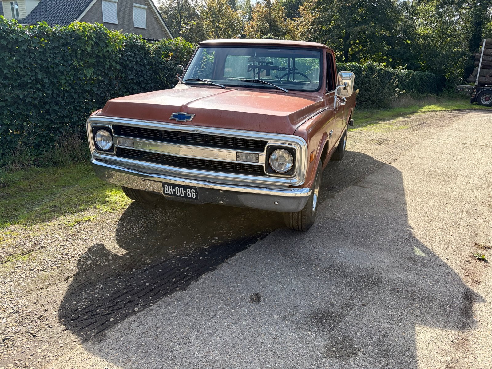 Chevrolet 1970 Bruin, Automaat, 164 pk, 8 cilinders, Bedrijf