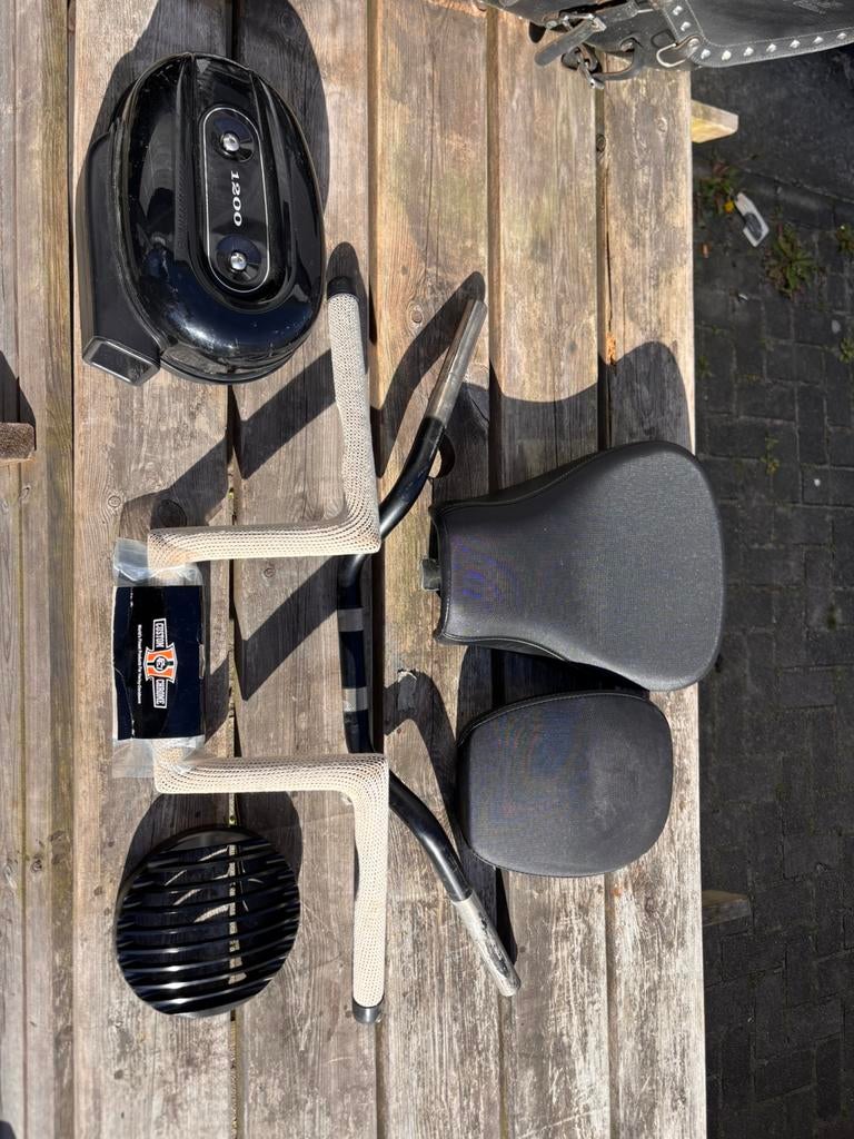 Harley davidson sportster zadel stuur luchtfilter, Ophalen, Nieuw