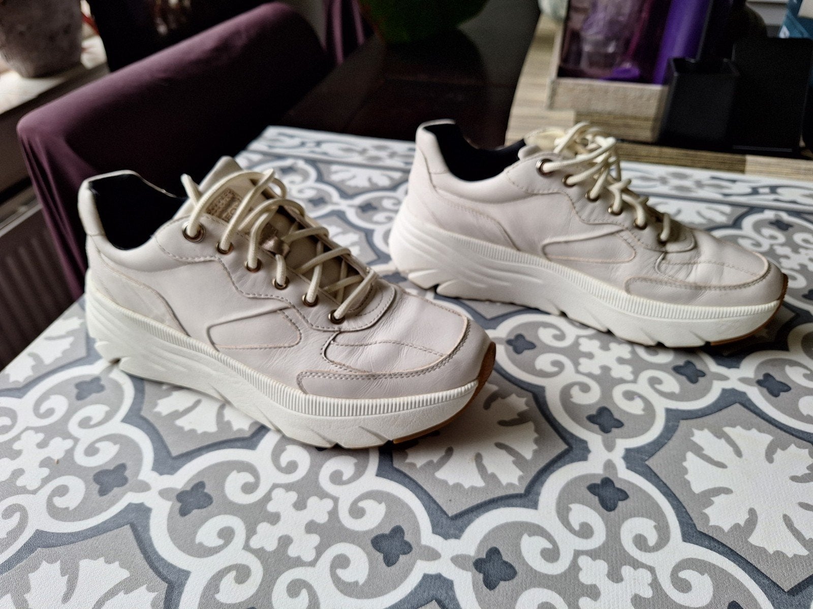 Geox Respira maat 40 ZGAN, Geox, Wit, Ophalen of Verzenden, Sneakers of Gympen