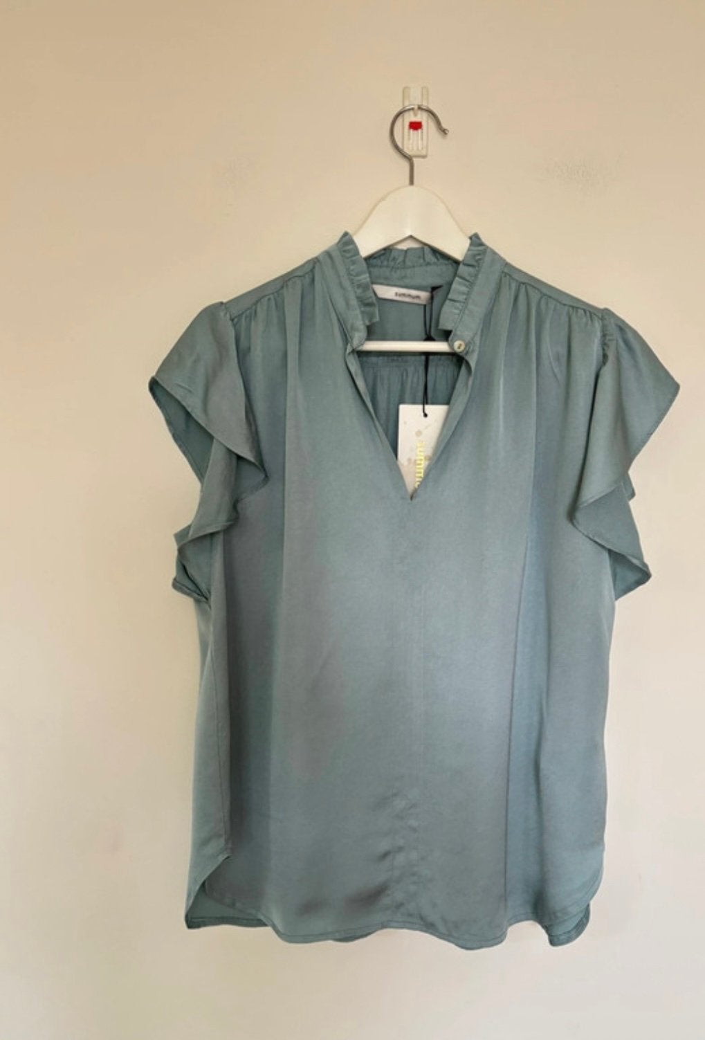 Silky touch top summum woman 36/s, Blauw, Ophalen of Verzenden, Zo goed als nieuw, Korte mouw