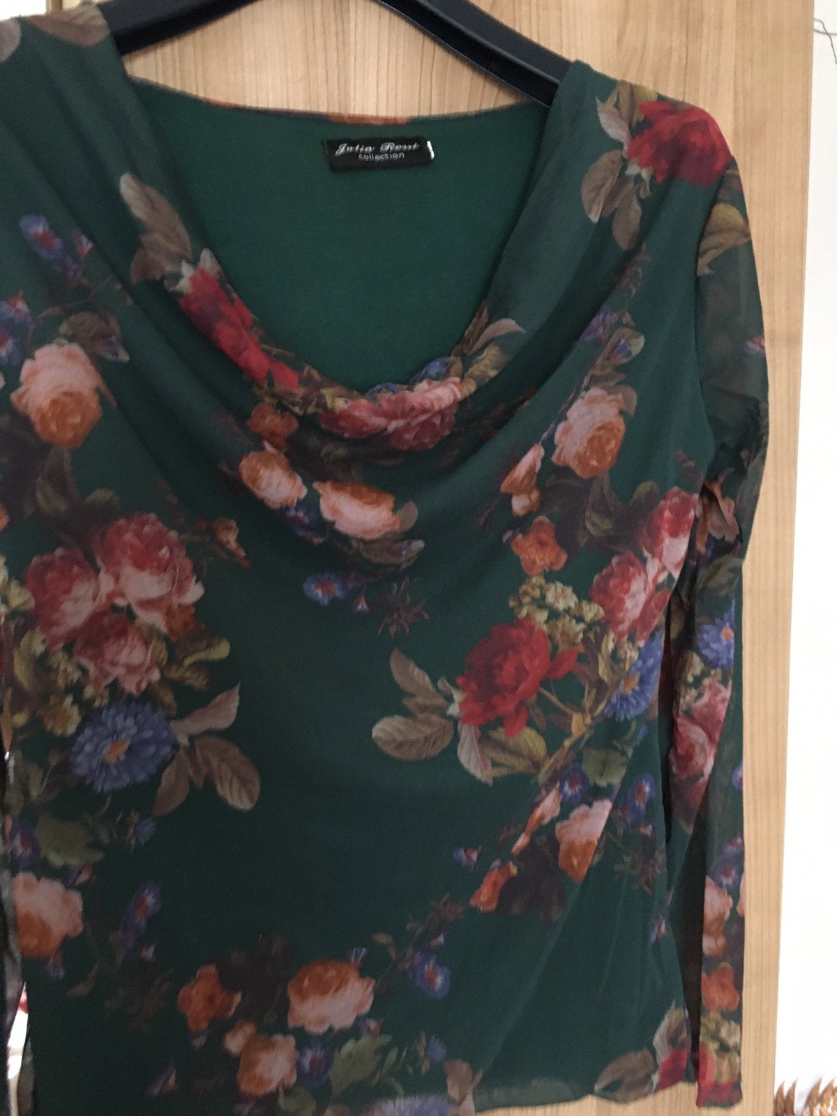 Gebloemde blouse Nieuw., Ophalen of Verzenden, Nieuw, Maat 46/48 (XL) of groter, Groen