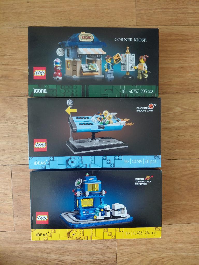 Lego Bonus Sets (GWPs), nieuw en in gesealde verpakking., Lego, Nieuw, Ophalen of Verzenden, Ideas