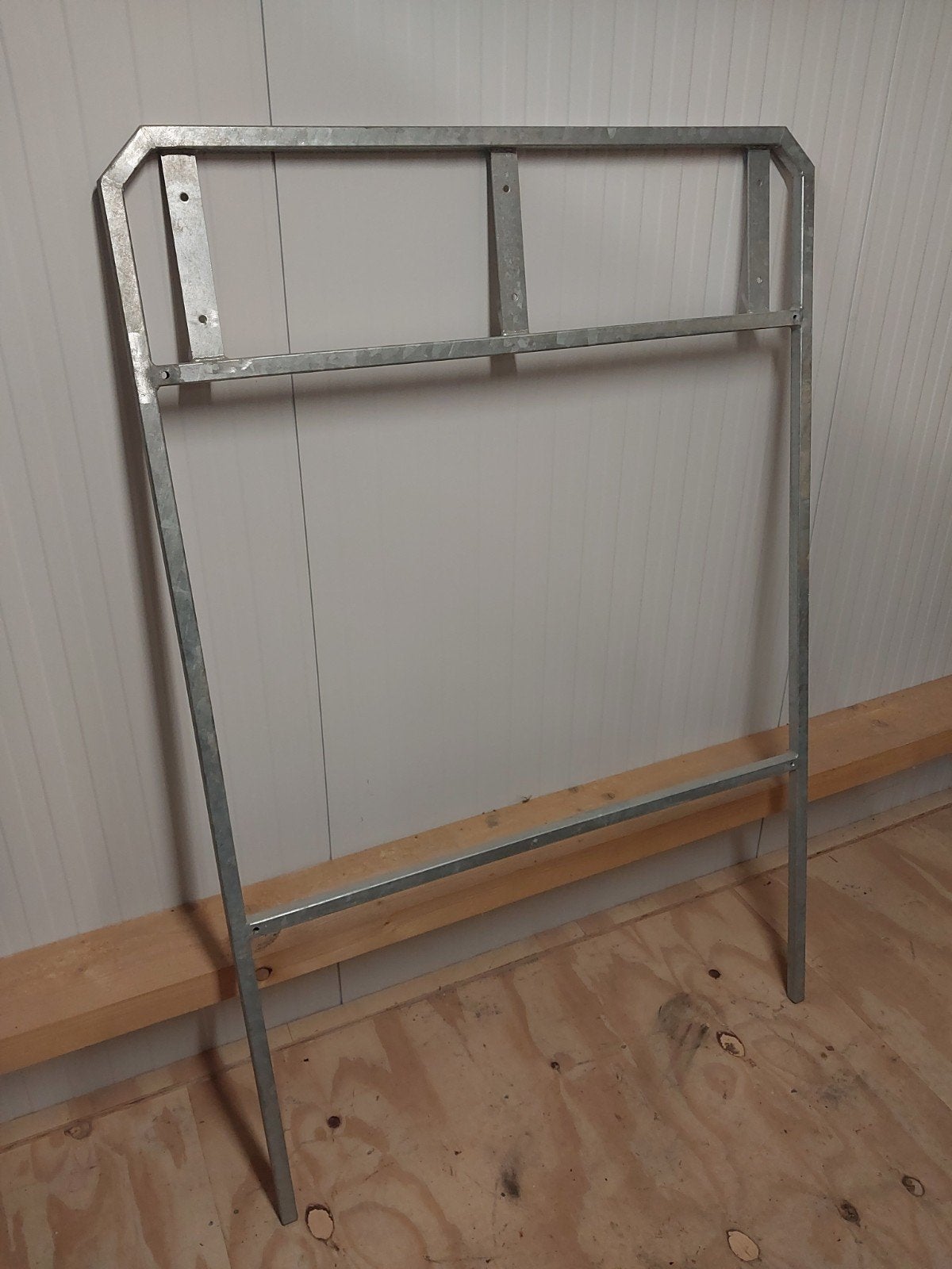 Stevig gegalvaniseerd frame voor reclamebord, Ophalen