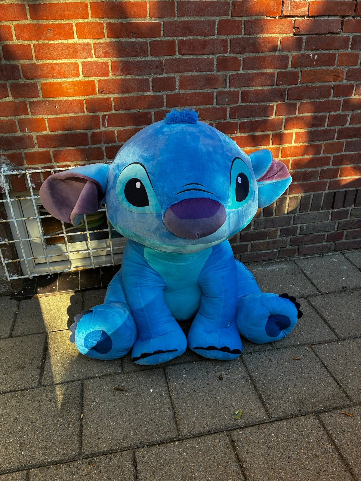 Grote Disney Stitch Knuffel - Ongeveer 1 Meter Lang, Ophalen, Gebruikt, Overige typen, Blauw
