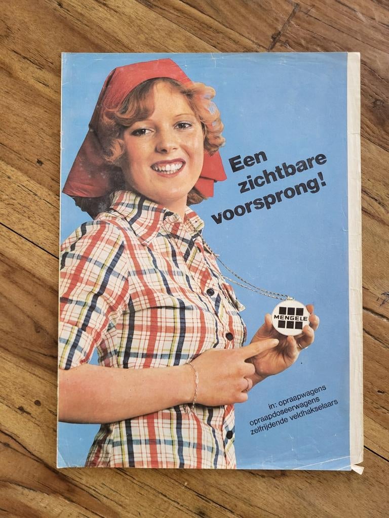 tractor folder Mengele een zichtbare voorsprong, Boeken, Ophalen of Verzenden, Zo goed als nieuw