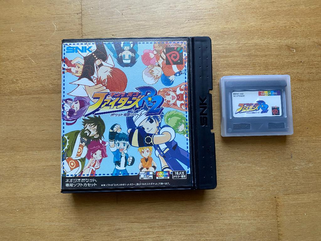 The king of fighters R-2 neo geo pocket, Avontuur en Actie, 2 spelers, Ophalen of Verzenden, Zo goed als nieuw