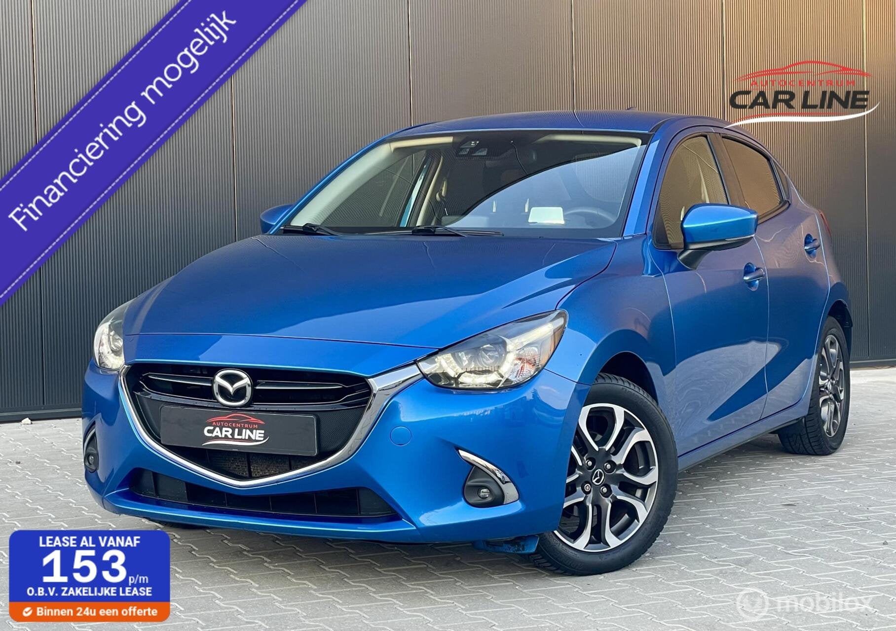 Mazda 2 1.5 Skyactiv-G -M|Keyless | Head-Up|NAVI|NAP, Auto's, Voorwielaandrijving, Stof, Gebruikt, 4 cilinders