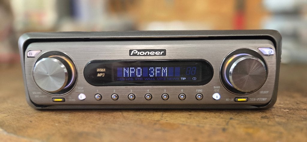 Pioneer autoradio-cd DEH-P77MP 4x 50W + veel aansluitingen, Ophalen of Verzenden, Zo goed als nieuw