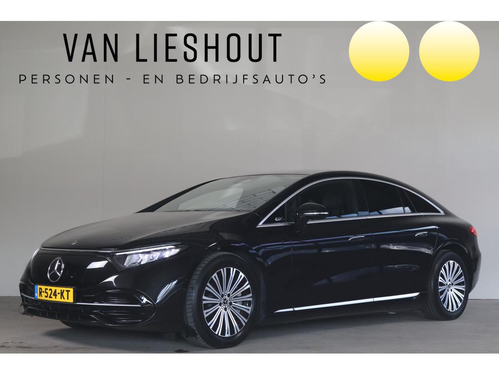 Mercedes-Benz EQS 350 Business Line 90 kWh - NL- Auto! Elek., Auto's, Achterwielaandrijving, Gebruikt, 4 stoelen, Origineel Nederlands