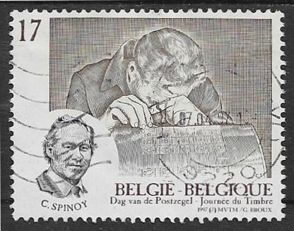 België 1997   Dag v/d postzegel   2748, Verzenden, Gestempeld