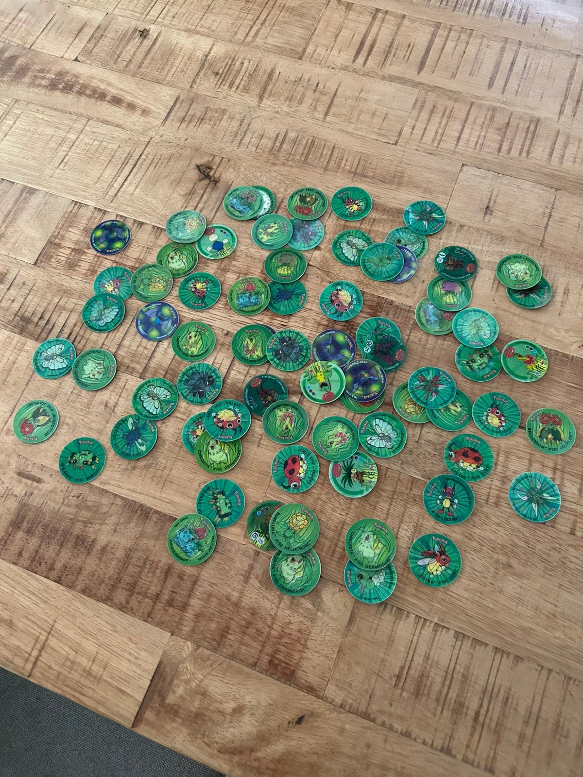 Pokemon flippo’s, Verzamelen, Ophalen, Losse flippo's