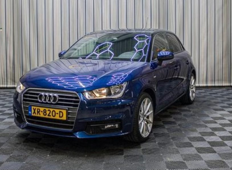 Audi A1 1.4TFSI 92KW SB S-line sportback  EU6 2015 Blauw, 125 pk, A1, 4 cilinders, Blauw