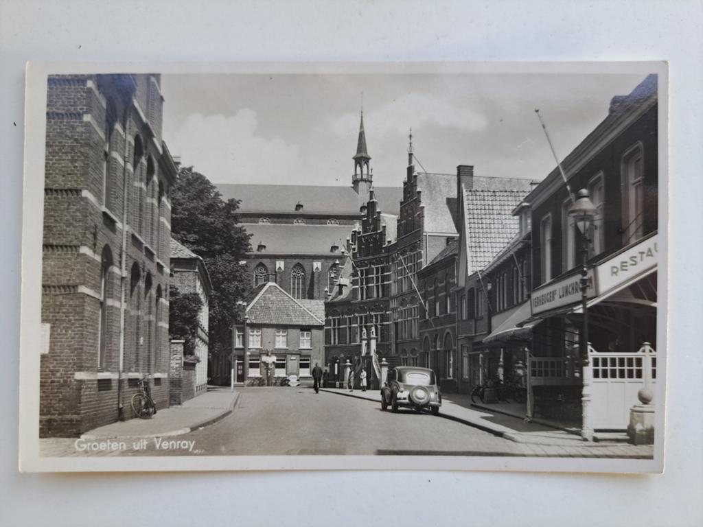 Venray, Groeten uit Venray, Ophalen of Verzenden, 1940 tot 1960, Gelopen, Limburg