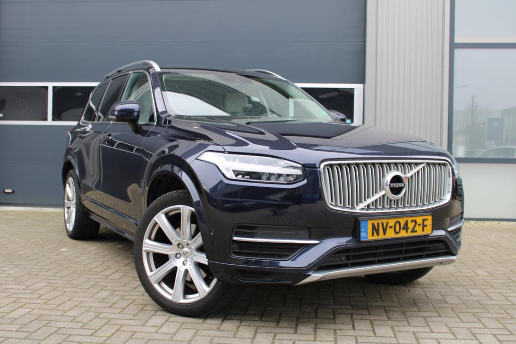 Volvo XC90 2.0 D4 Momentum 7 Zits / Trekhaak / Stoelverwarmi, Auto's, Volvo, 1849 kg, 1969 cc, Blauw, 7 stoelen