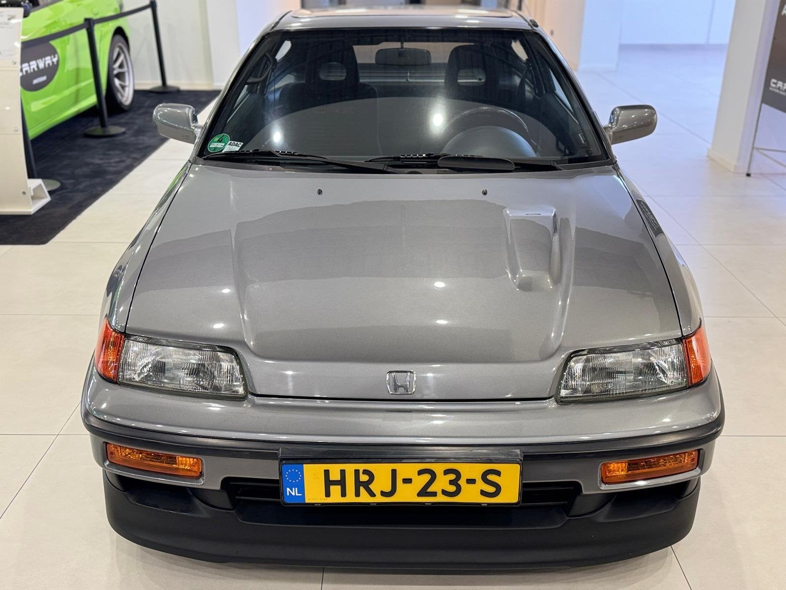 Honda CRX 1.6i 16V CRX DOHC (bj 1991), Auto's, Voorwielaandrijving, Zwart, Origineel Nederlands, Bedrijf