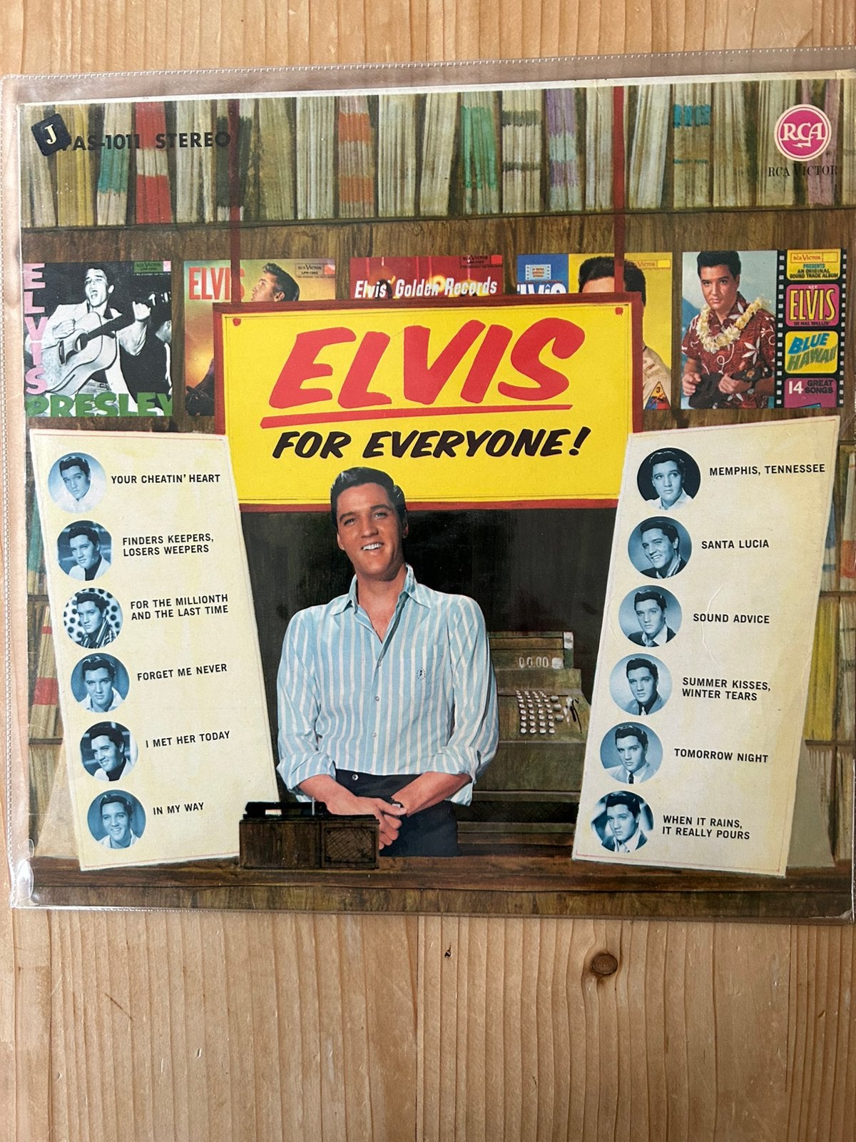 LP FOR EVERYONE VAN ELVIS PRESLEY OP RCA RECORDS, LP, Pop, Ophalen of Verzenden, Zo goed als nieuw