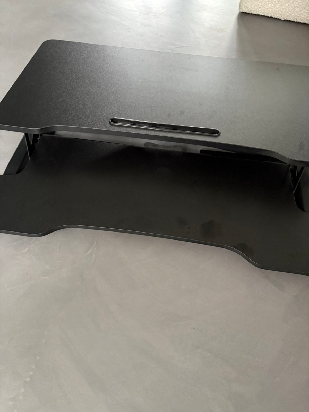 Monitor verhoger updesk Vross, Ophalen, Gebruikt, In hoogte verstelbaar
