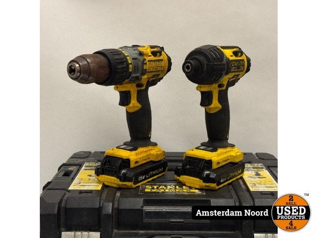 Stanley Fatmax FMC645 + Fatmax FMC625 + Lader, Stanley, Zo goed als nieuw, Support@stanley.com, 1000 Stanley Drive, New Britain, 
CT 06053
USA