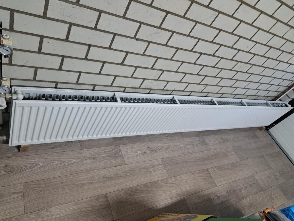 Paneelradiator type 22, 400x3000mm, z.g.a.n., 30 tot 80 cm, Radiator, 150 cm of meer, Ophalen of Verzenden