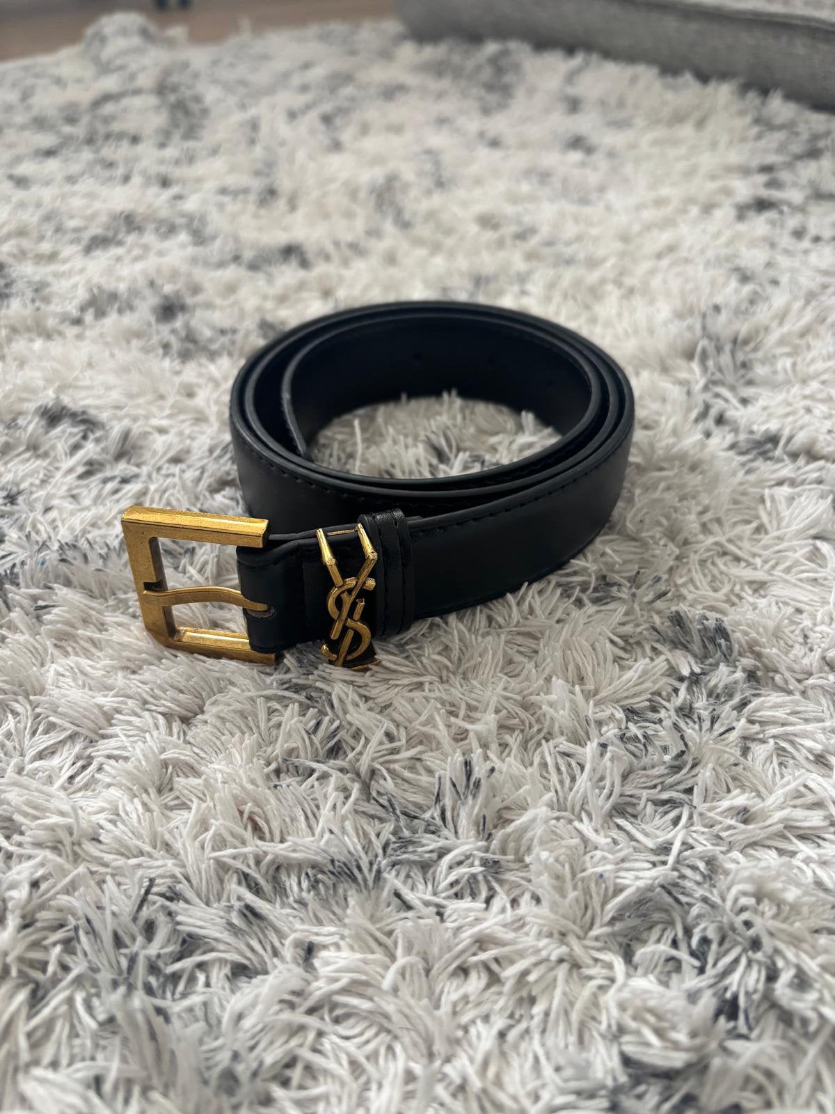 Ysl riem, Kleding | Dames, Riemen en Ceinturen, 3 tot 5 cm, Verzenden, Tailleriem, Echt leder