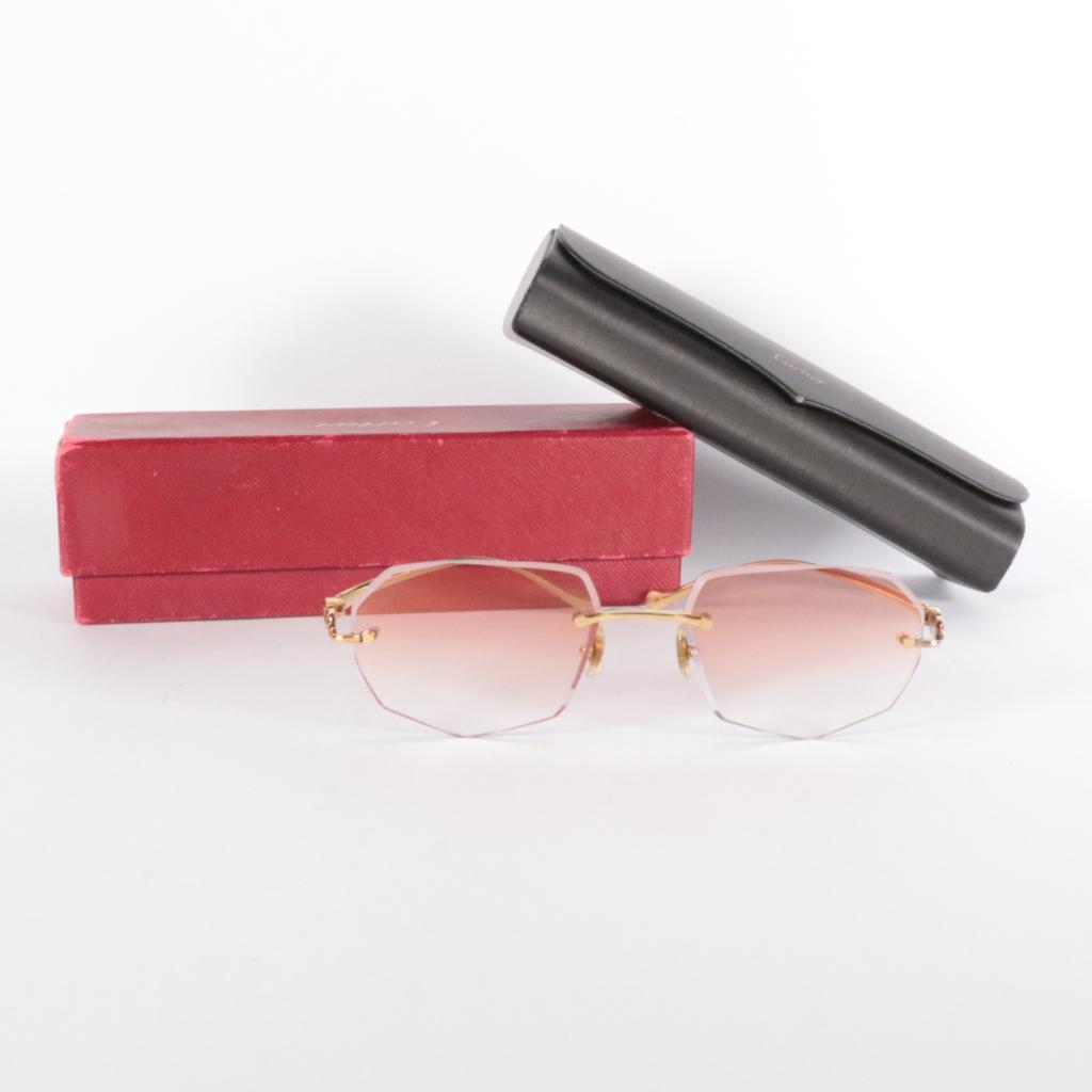 Cartier CT0085O 001 Diamond Cut - Incl Bon