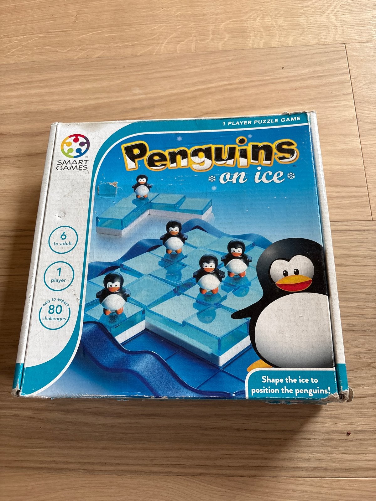 Smart Games Penguins on Ice - Puzzelspel, Een of twee spelers, Ophalen of Verzenden, Gebruikt