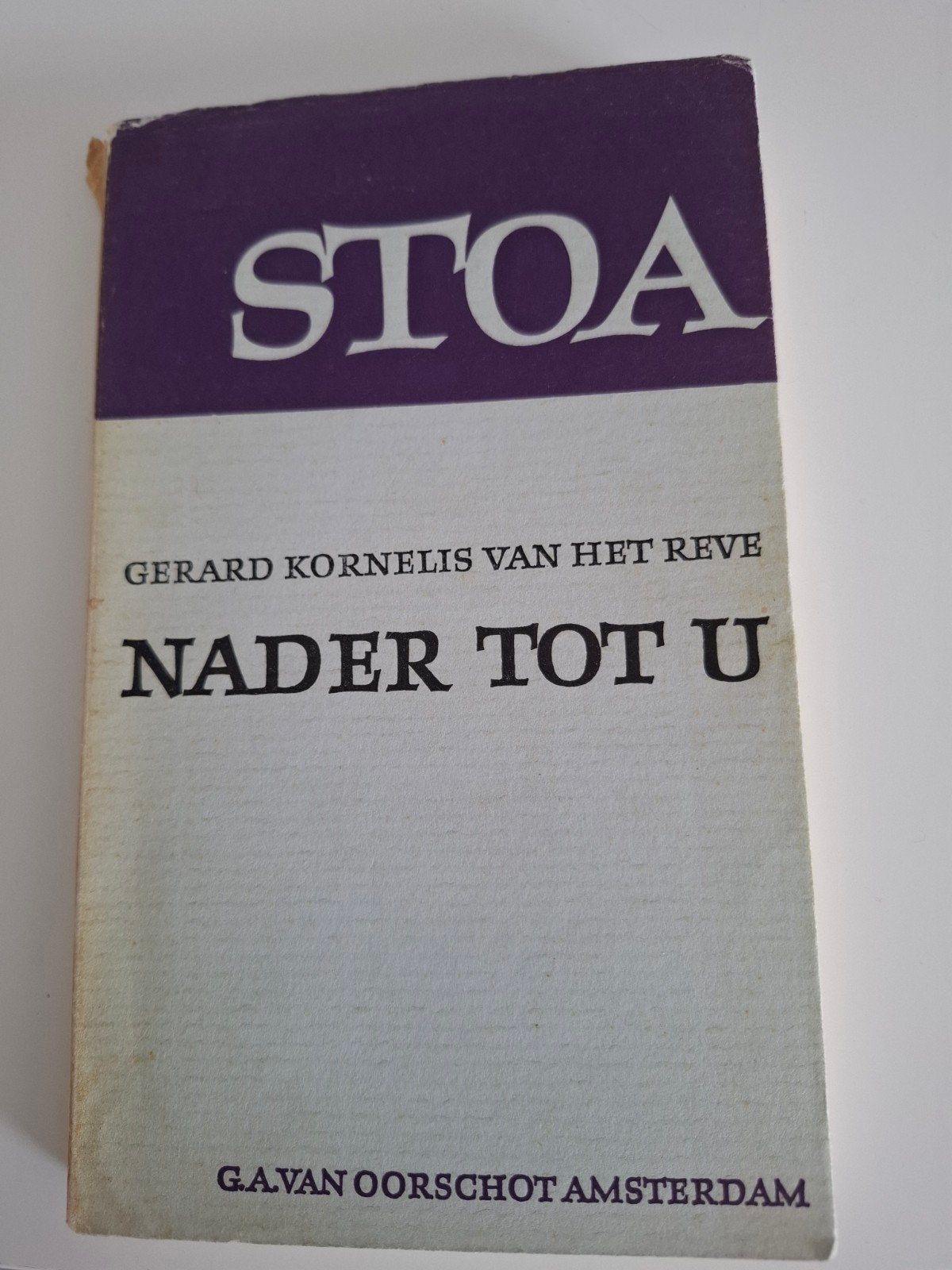 Nader tot u, eerste druk, gesigneerd, Gelezen, Ophalen of Verzenden, Nederland, Gerard Reve