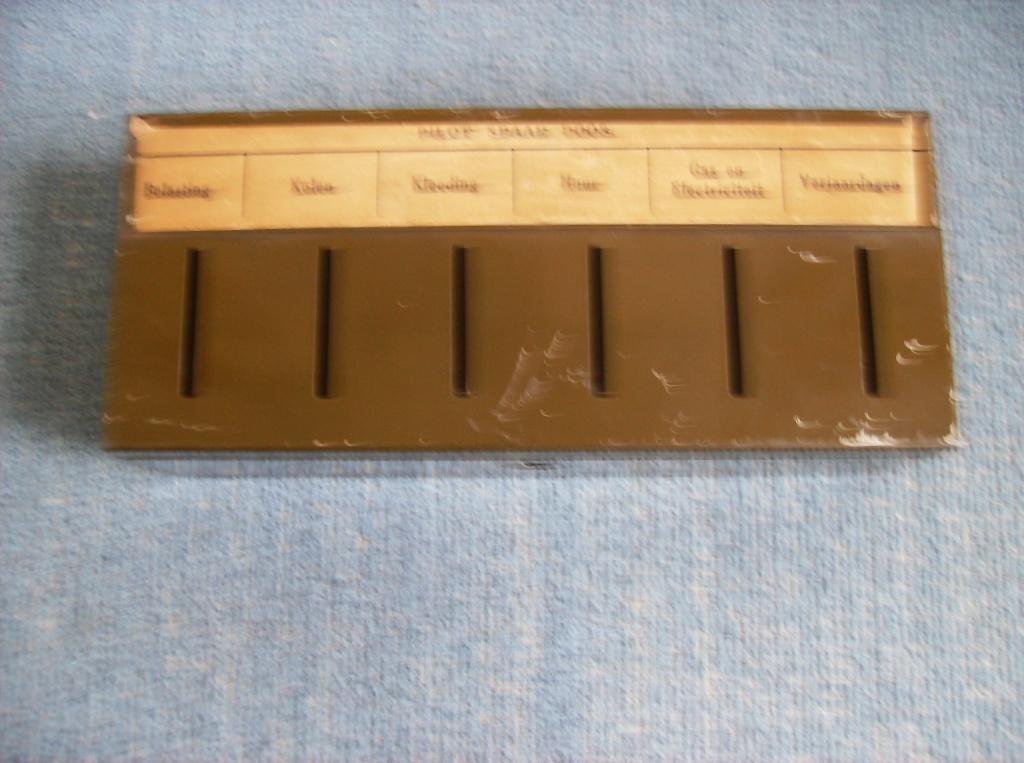 PILOT SPAARDOOS MET VAKKEN, VINTAGE JAREN '30., Antiek en Kunst, Ophalen of Verzenden
