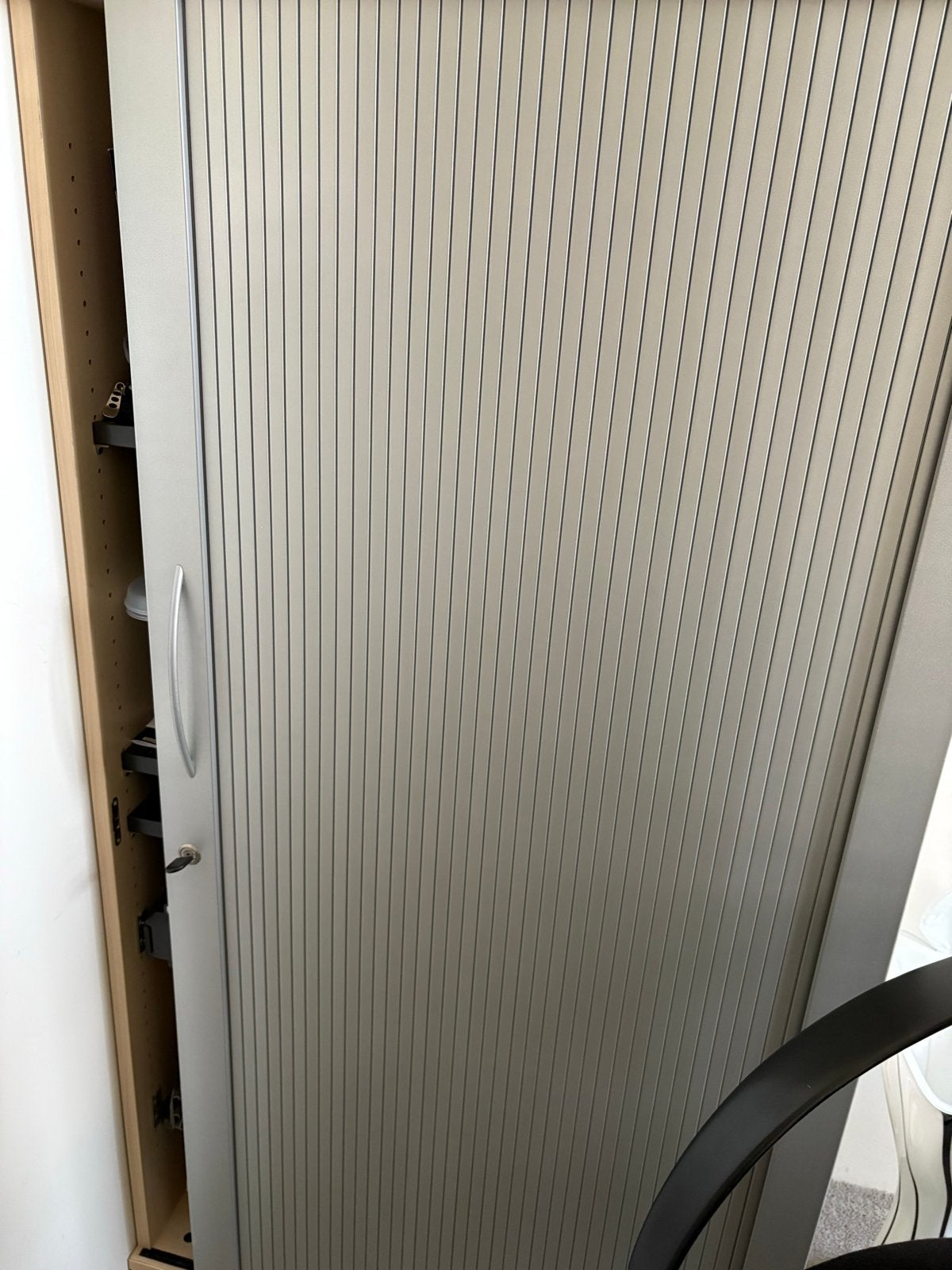 Dossierkast met roldeur - 146x80x42 cm, Ophalen, Gebruikt