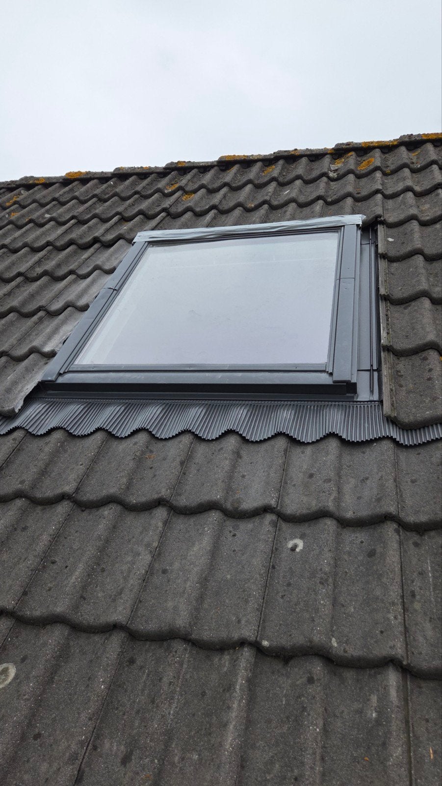 Velux SK06 (114x118) Dakraam met gootstukken (mist kapje), Ophalen, Gebruikt, 80 tot 120 cm, 80 tot 120 cm