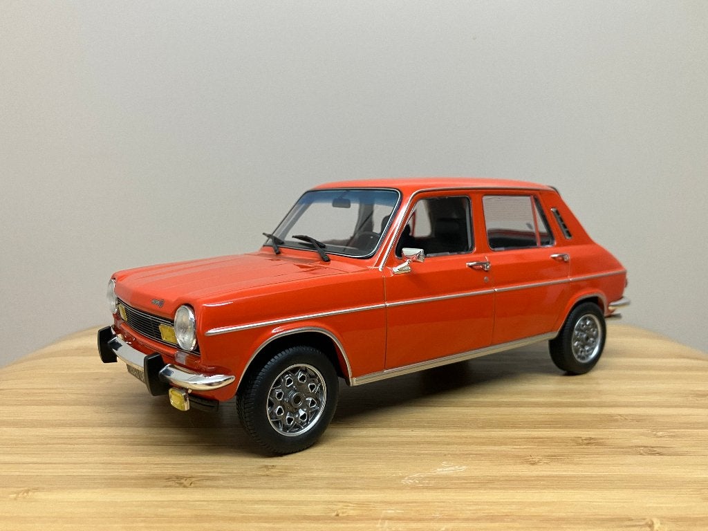 Simca 1100 TI van 1974  Sumatra Red  1/18 Norev, Ophalen of Verzenden, Nieuw, Auto, Norev