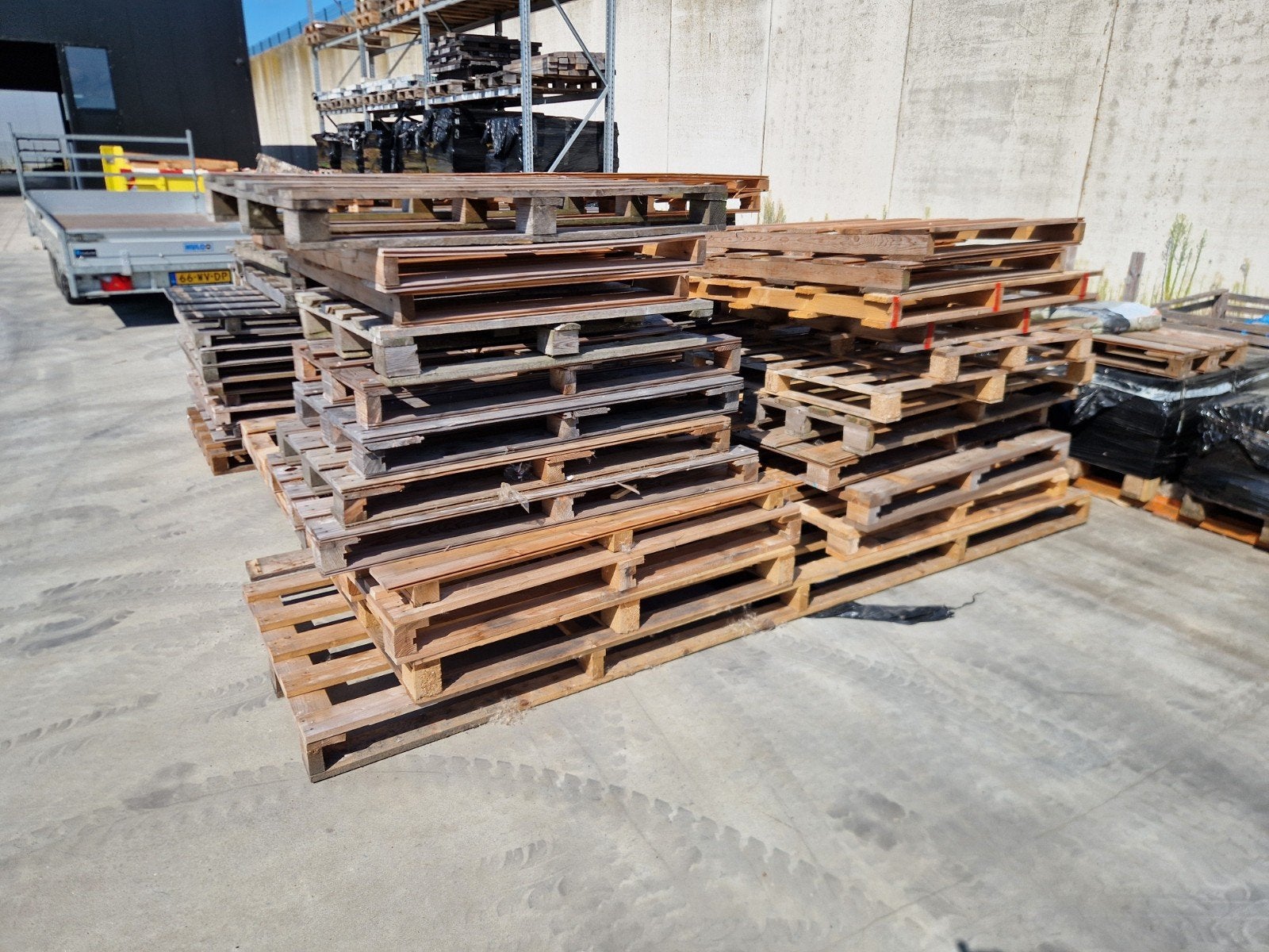 Pallets voor brandhout - Diverse maten en soorten, Minder dan 3 m³, Ophalen