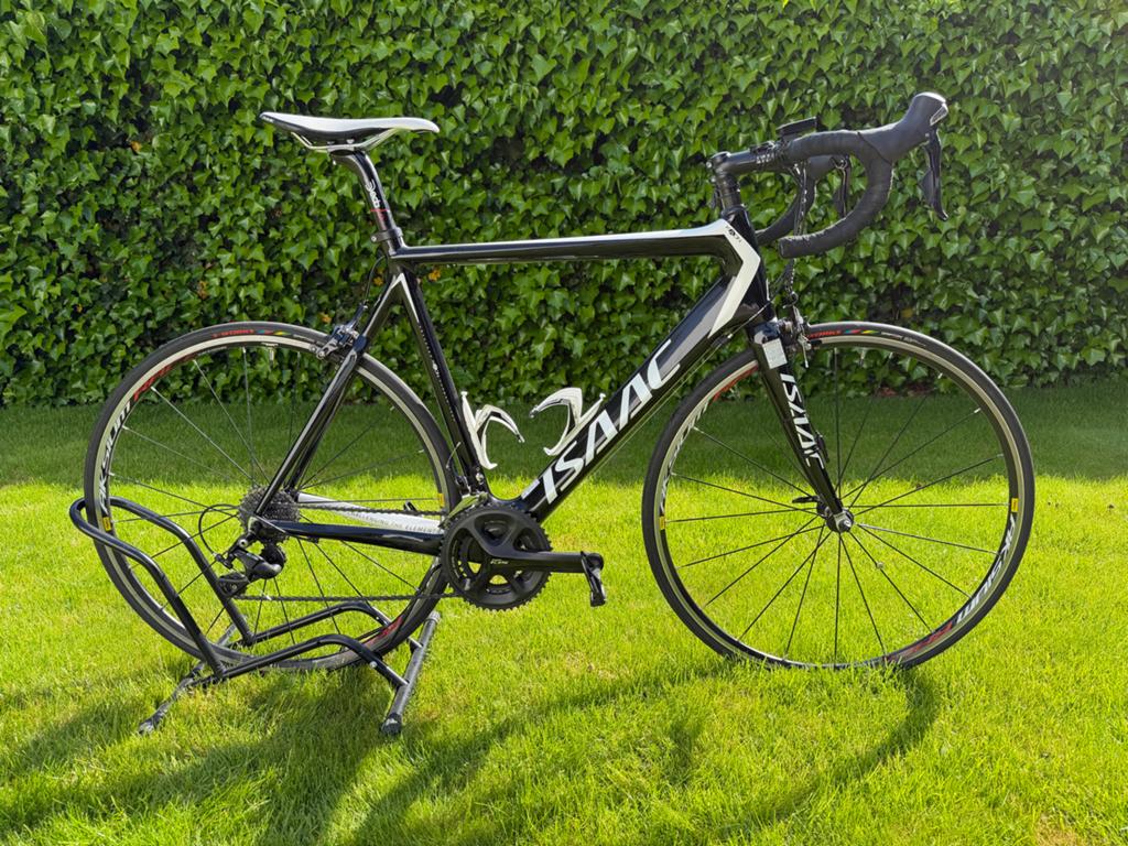 Isaac Kaon Carbon Wielrenfiets, 28 inch, Carbon, Zo goed als nieuw, Meer dan 20 versnellingen