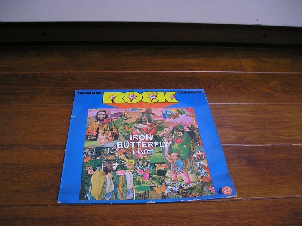 Sixties iron butterfly, Ophalen of Verzenden, Gebruikt, 12 inch, Progressive Rock