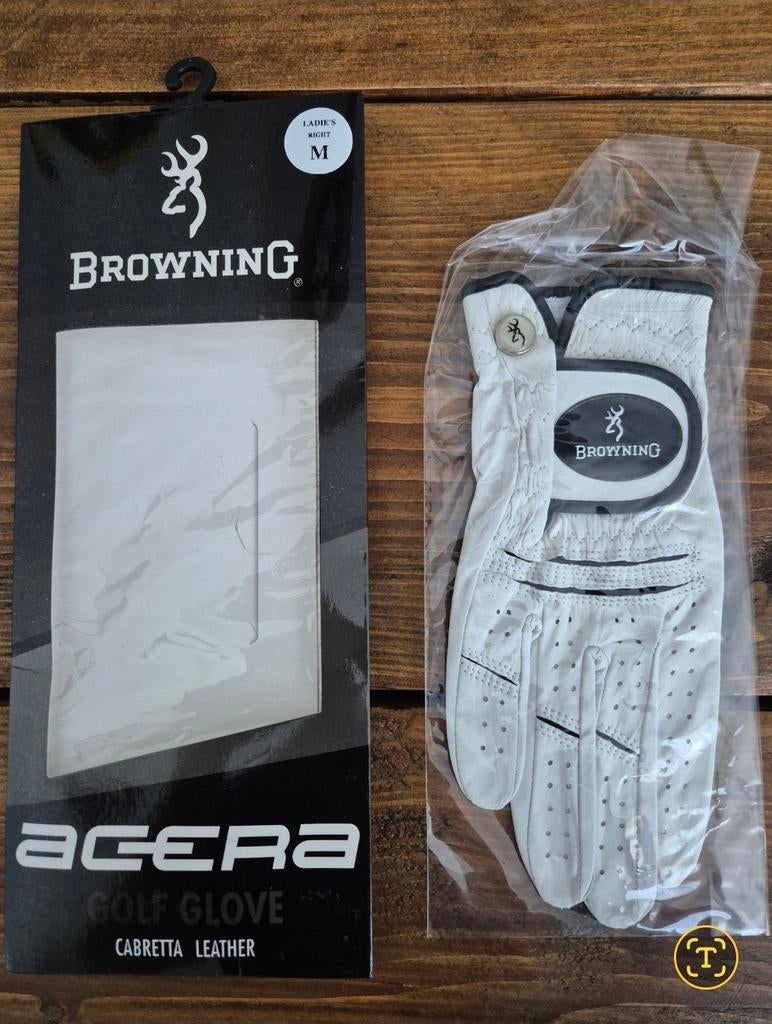 Cabretta leren golfhandschoenen linkshandige golfer, Ophalen of Verzenden, Nieuw, Club