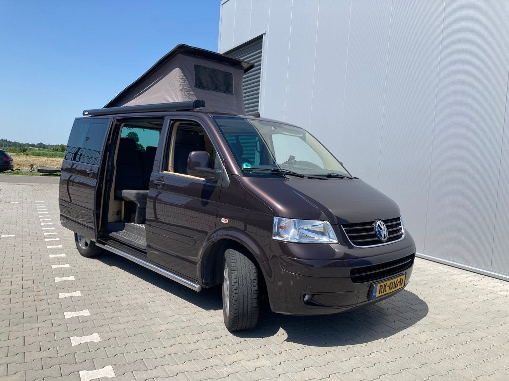 Camperbus - Volkswagen T5 Multivan Highline 2.5 TDI, Automaat, Buscamper of Camperbus, Volkswagen, Tot en met 2