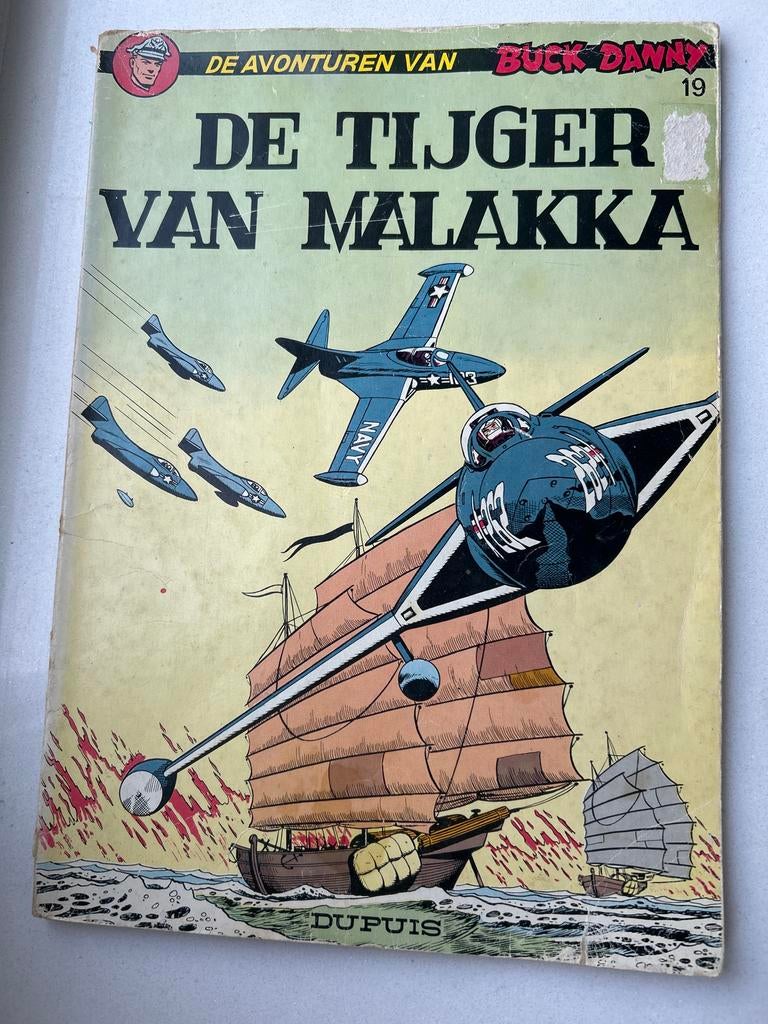 Buck Danny - De Tijger van Malakka (nr. 19), Boeken, Stripboeken, Gelezen, Eén stripboek, Ophalen of Verzenden