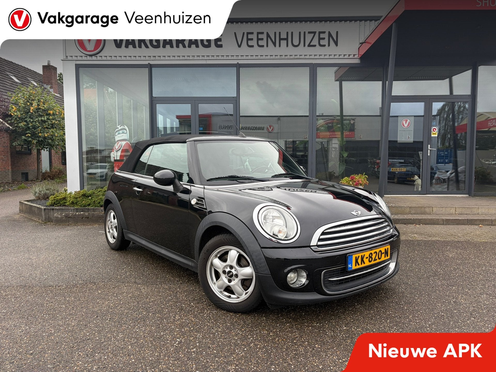 Mini Mini Cabrio 1.6 Cooper Pepper|Cabrio|Meeneem prijs|Clim, Auto's, Euro 5, Stof, Gebruikt, Zwart