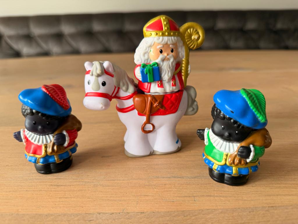Mattel Little People Sinterklaas figuren set, Ophalen of Verzenden, Gebruikt