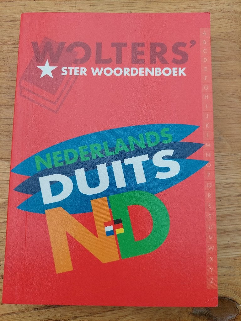 Wolters' Ster Woordenboek Nederlands-Duits, Boeken, Woordenboeken, Onbekend, Koenen of Wolters, Nederlands, Ophalen of Verzenden