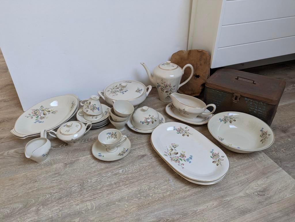 Vintage servies Chodziez Poland, Ophalen of Verzenden